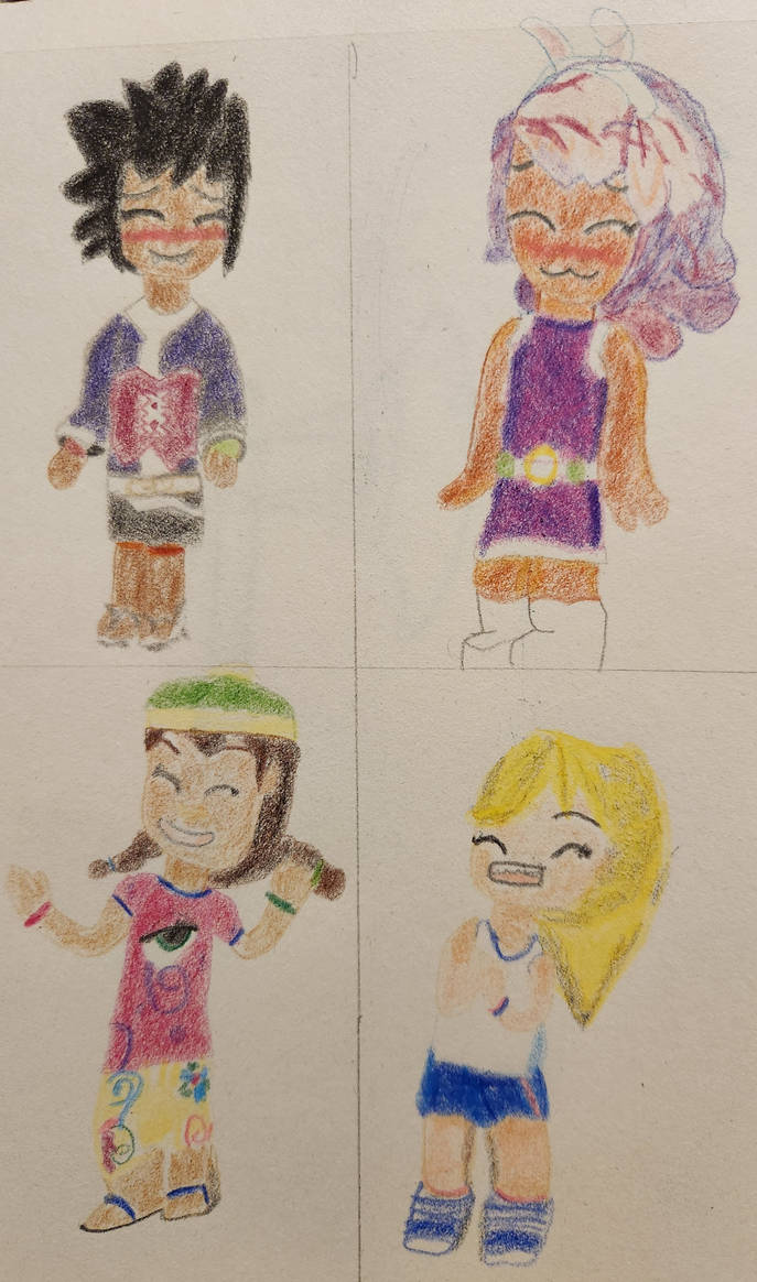 MySims characters (requests by TGC189 on DeviantArt