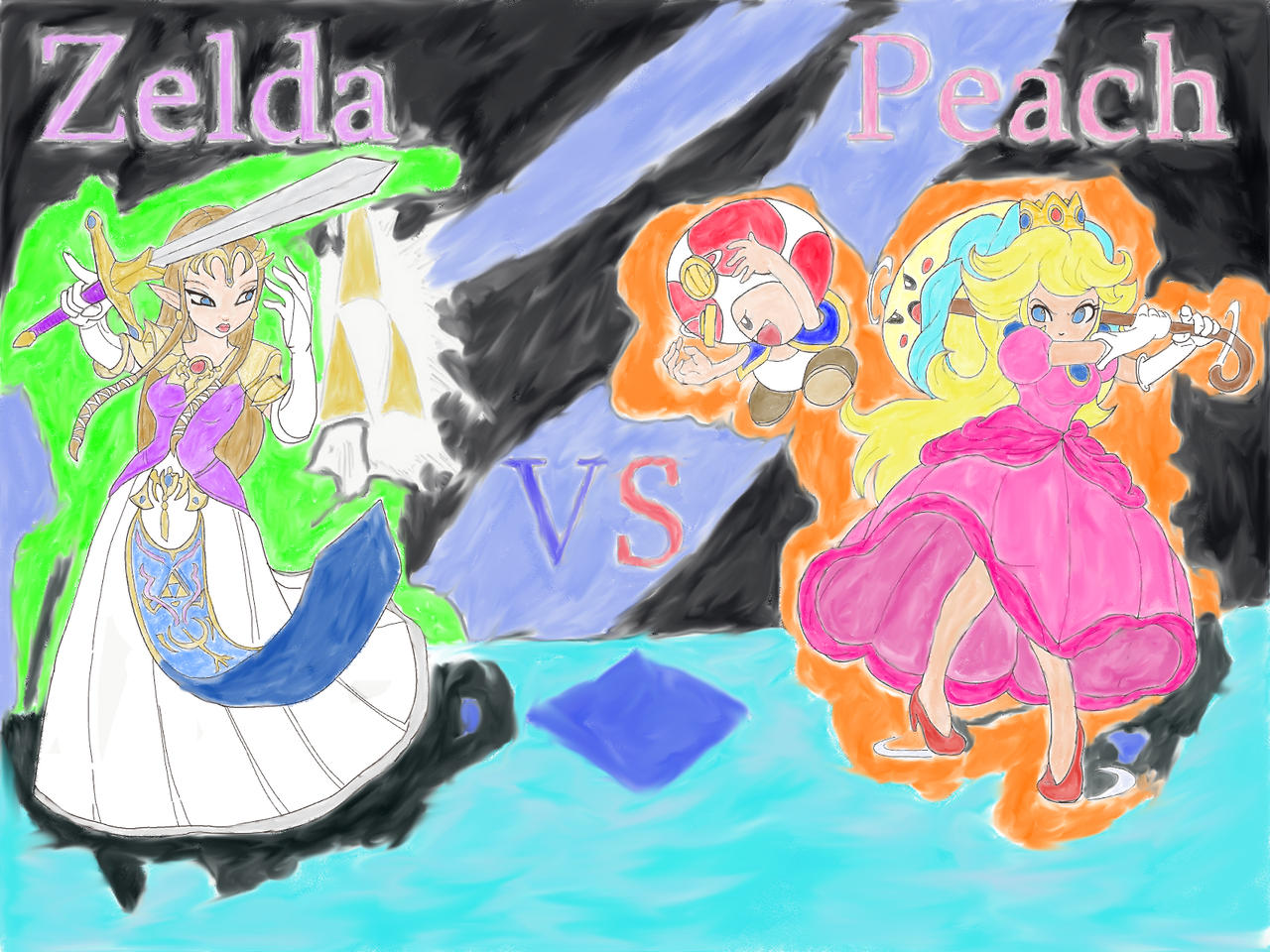 Zelda vs Peach Final Destination