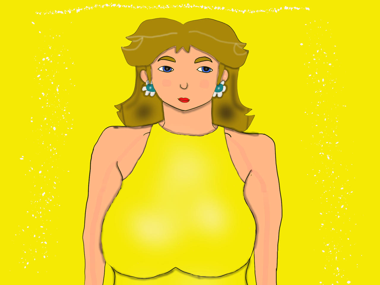 Daisy in her summer dress