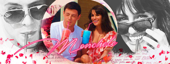 Monchele Lea Michele And Cory Monteith banner