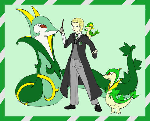 Snivy for Slytherin