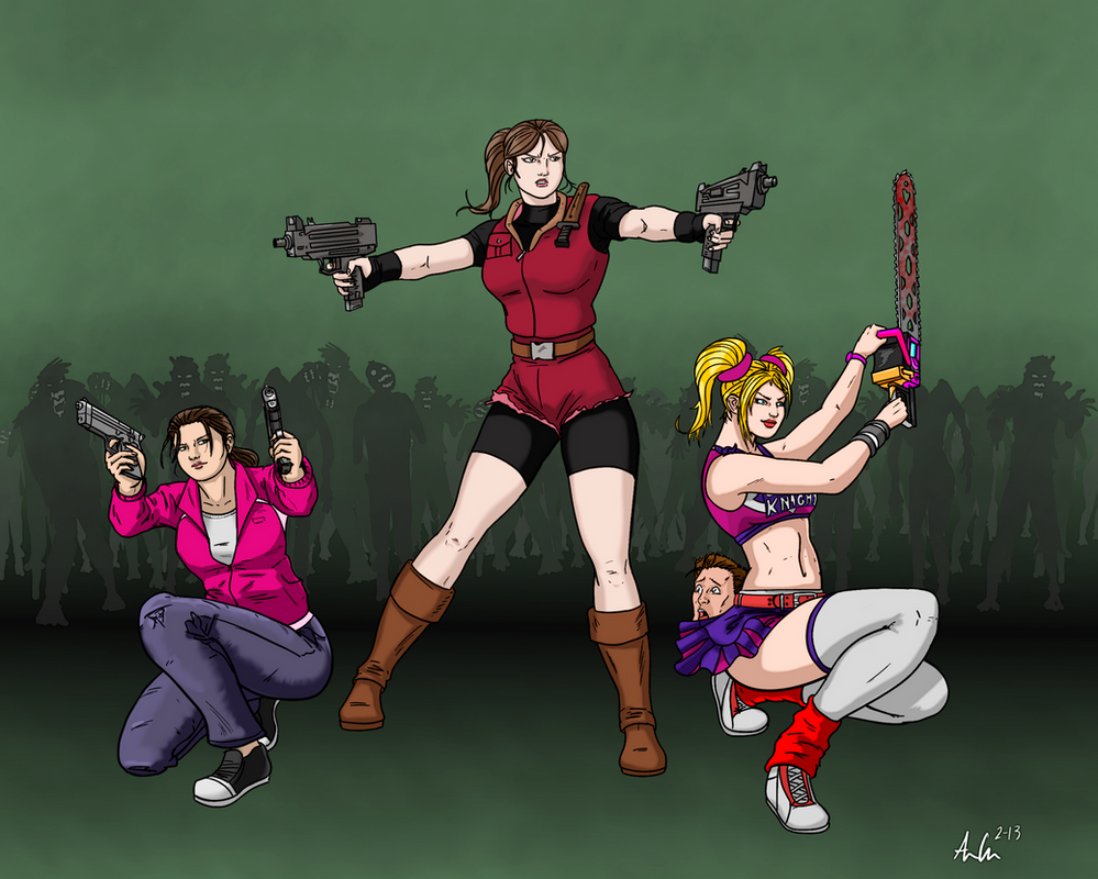 Commission: Zoey, Claire and Juliet - Part 1 of 3 by Ray-Norr on DeviantArt...
