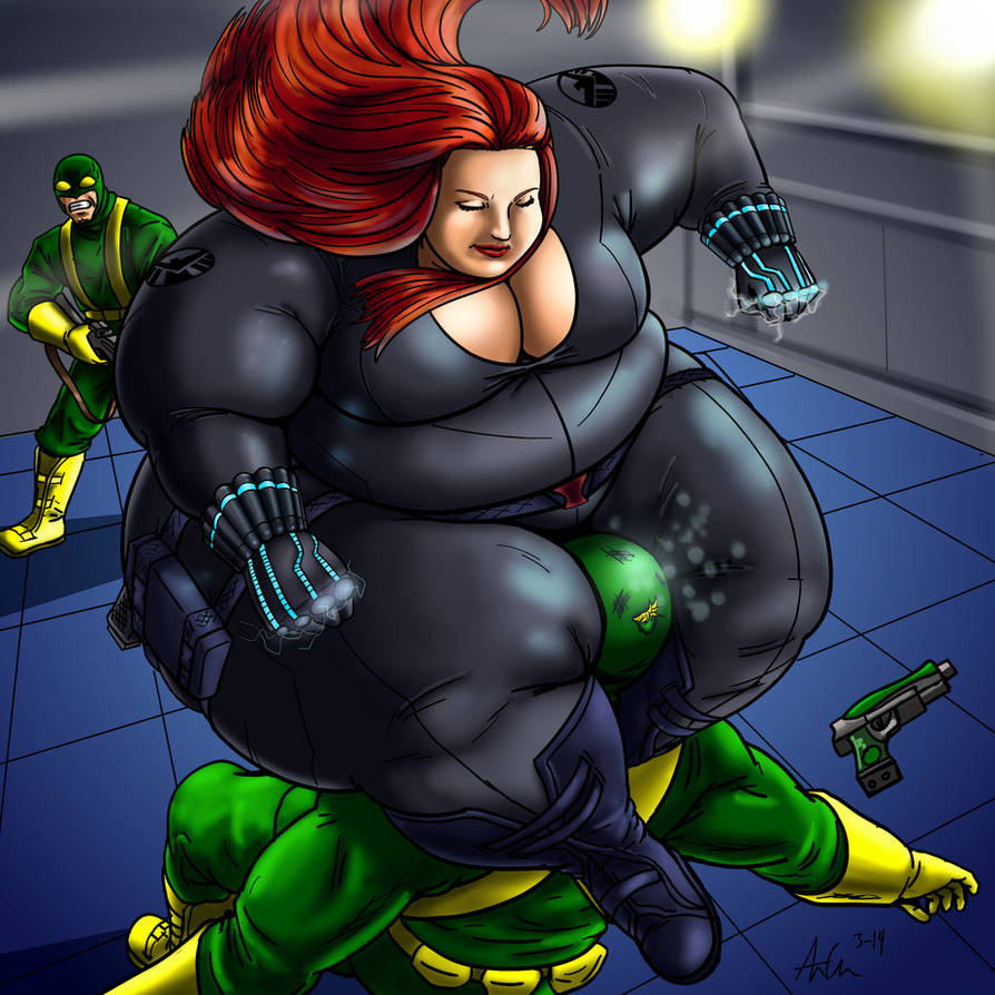 Big Black Widow's Bite by Ray-Norr on DeviantArt.