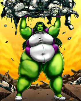 Super-Sized She Hulk