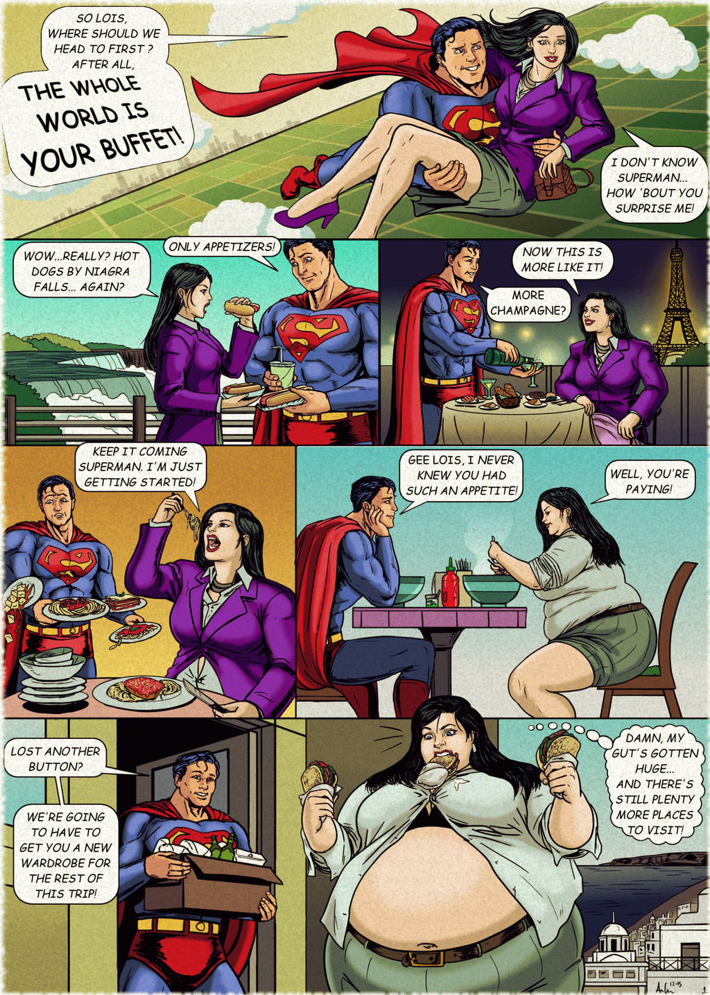 I must admit, tho, Superman loves fat Lois Lane is a guilty pleasure of min...
