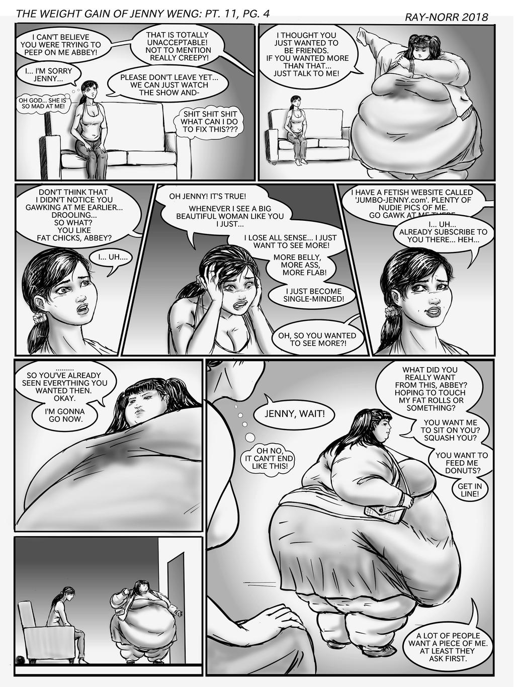 The Weight Gain Of Jenny Weng Pt 11 Pg 4 By Ray Norr On Deviantart