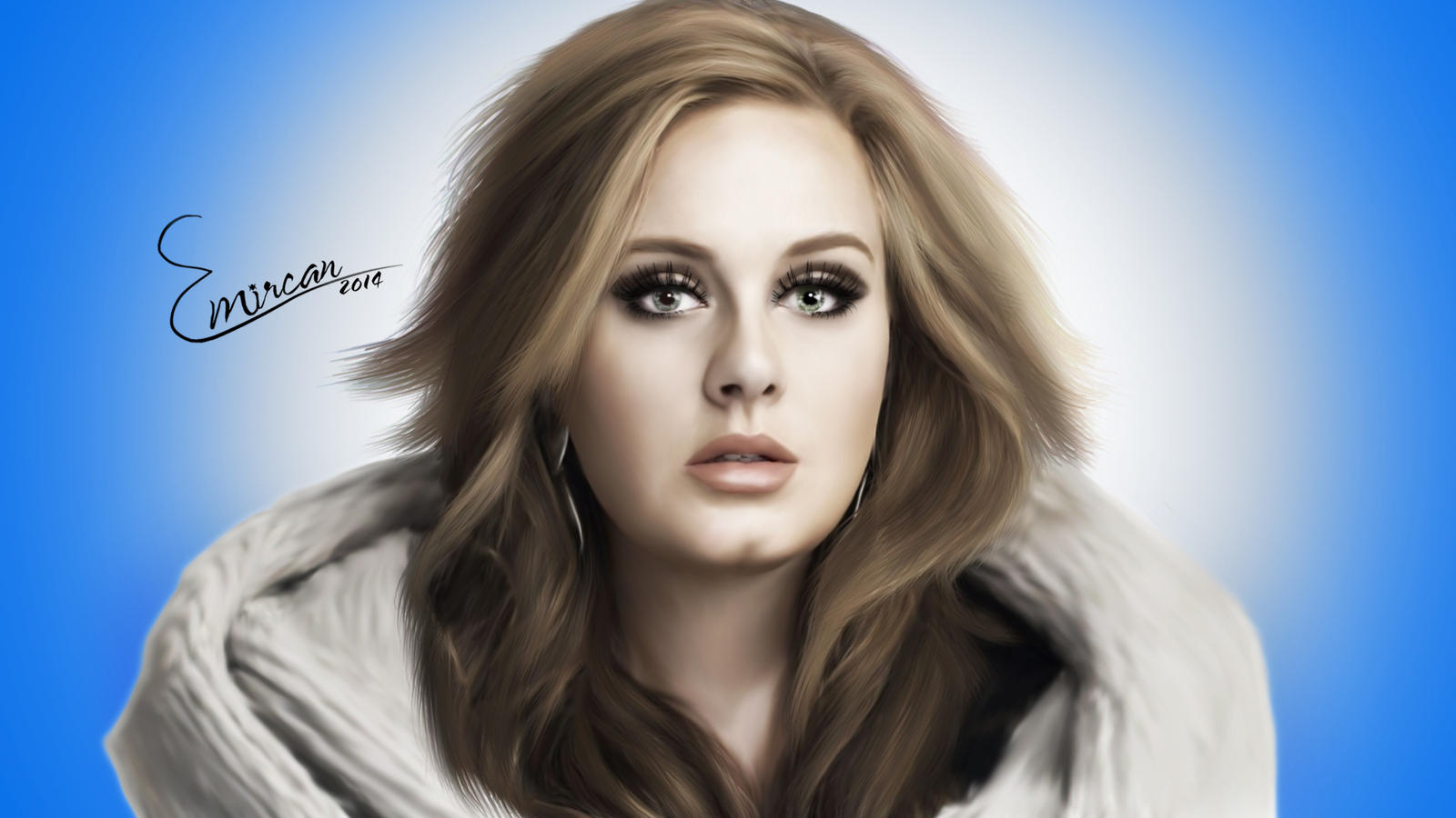Adele painting 2014 by EmircanSevindik on DeviantArt