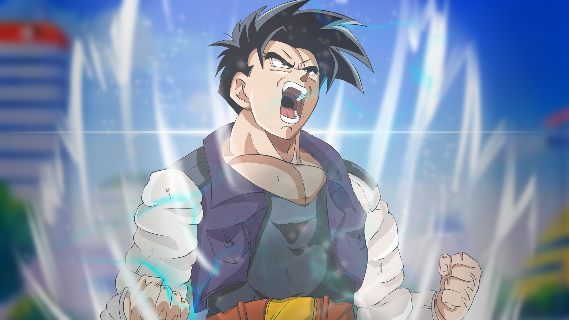 Sogohan Son Gohan Concept Art by WarZero on DeviantArt