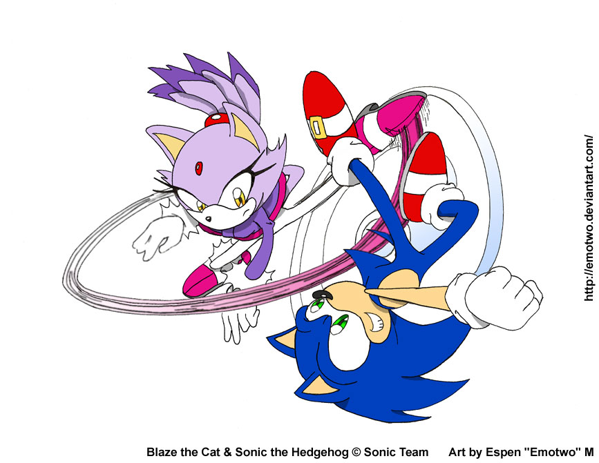 Blaze Vs Sonic