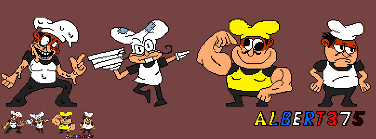 The Four chefs by InkALBert375 on DeviantArt