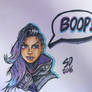 Sombra Drawing - Boop!