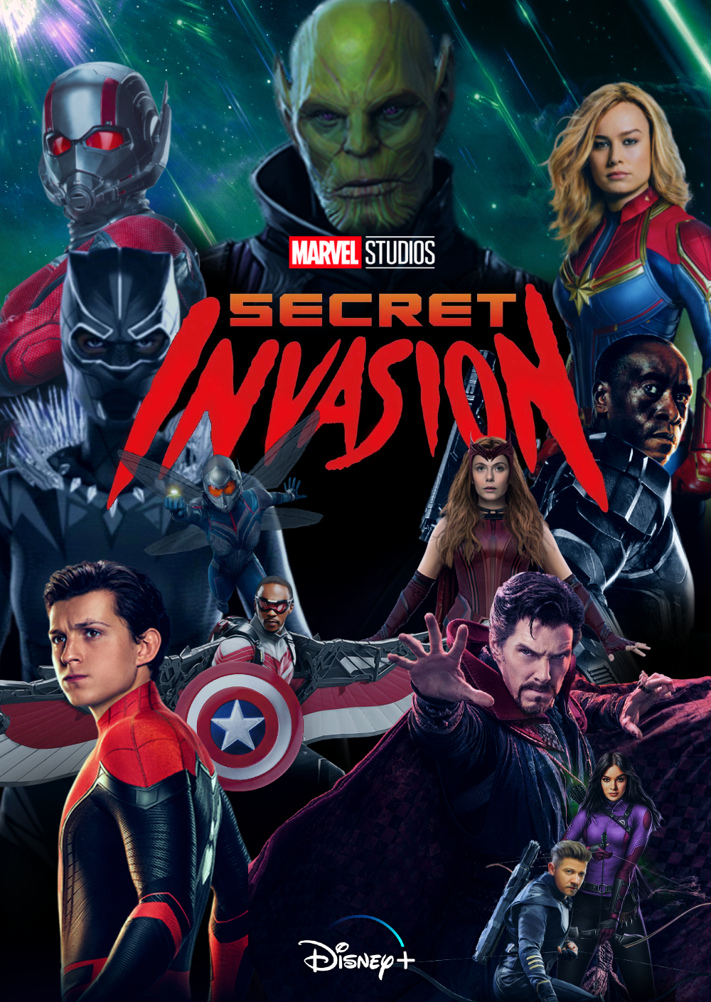 Secret Invasion - DisneyPlus Poster on Behance