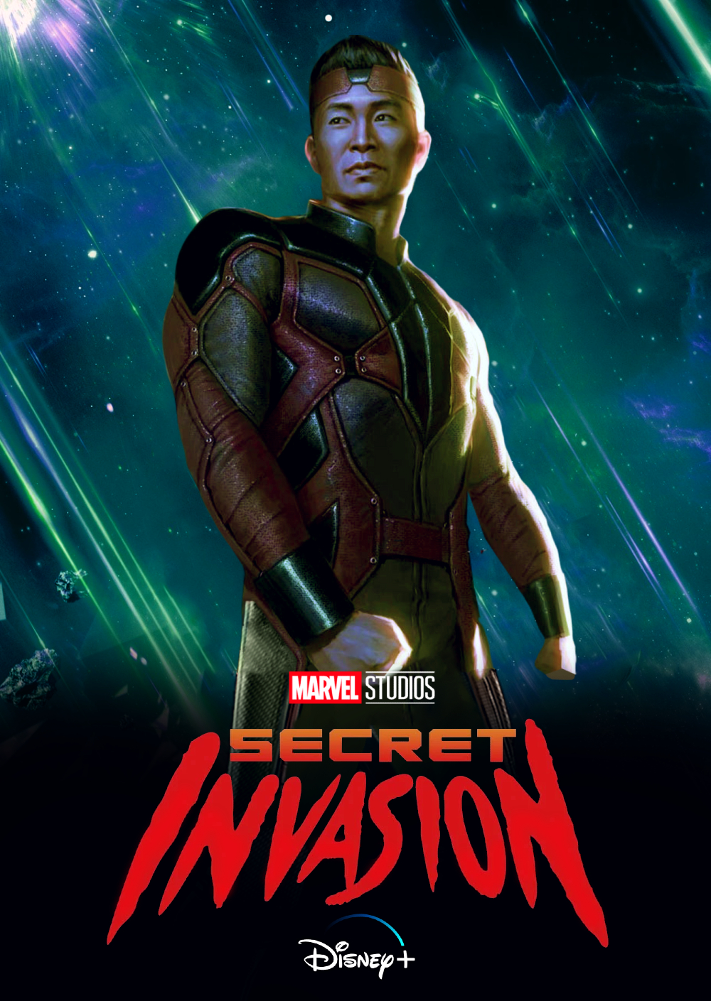 MARVEL STUDIOS' Secret Invasion, Poster Effect Design In Photoshop