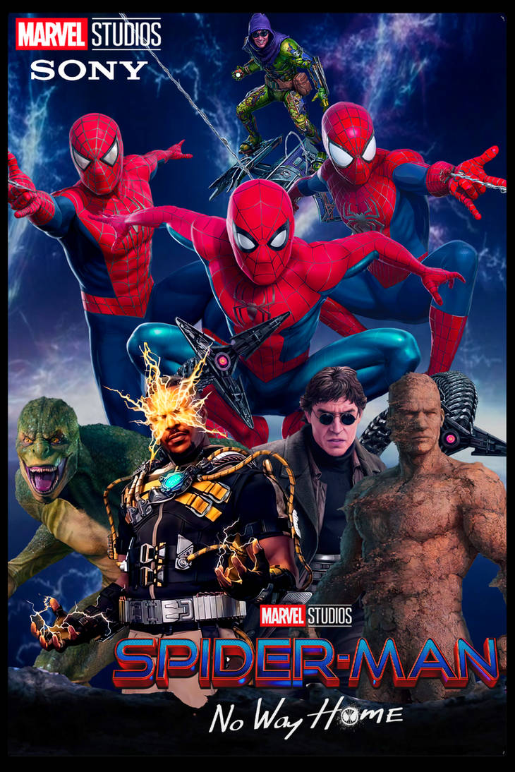 Spider-Man No Way Home Poster by bertzee on DeviantArt