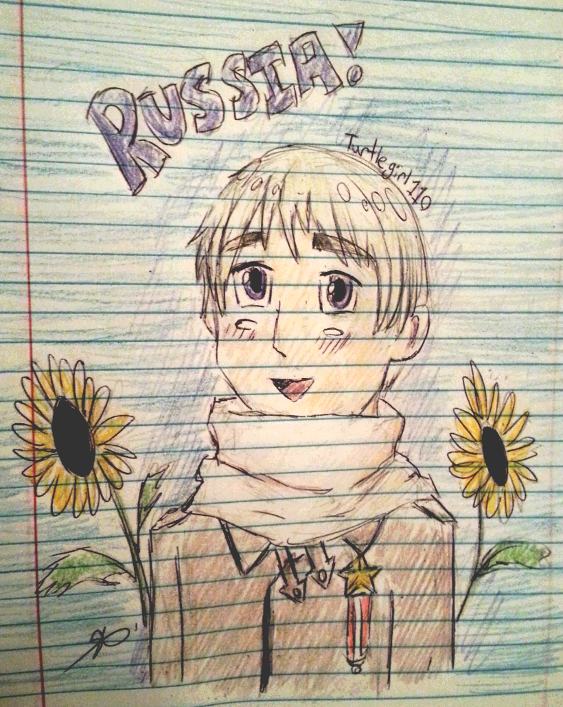 Russia sketch