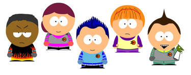 South Park'd Dojo Crew