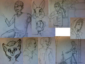 Collage of Drawings