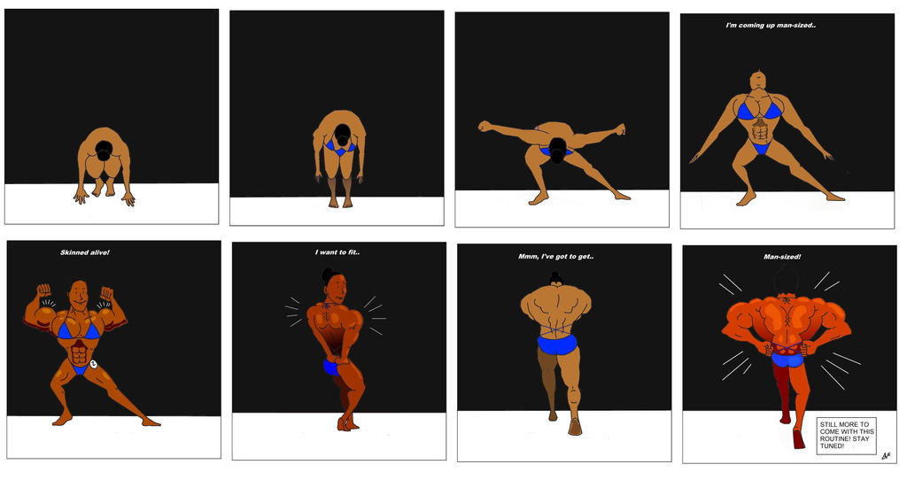 Bodybuilding Deviantart Extreme Bodybuilding With Kris And Nikki 57 by krisndarla on DeviantArt