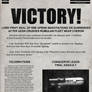 Romulan War victory newspaper