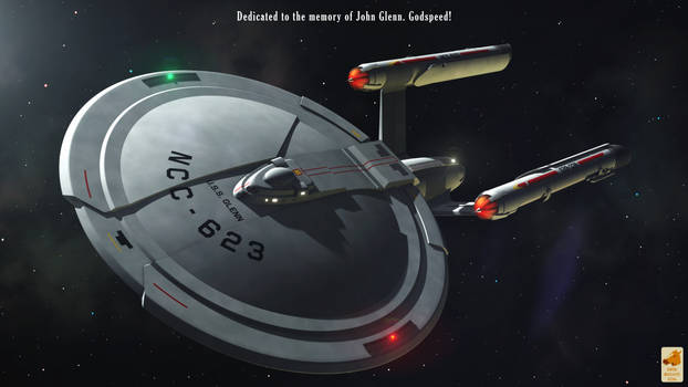 USS Glenn - John Eaves concept ship