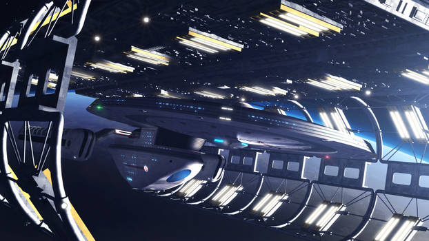 Hangar-space-station-science-fiction by unsc007 on DeviantArt