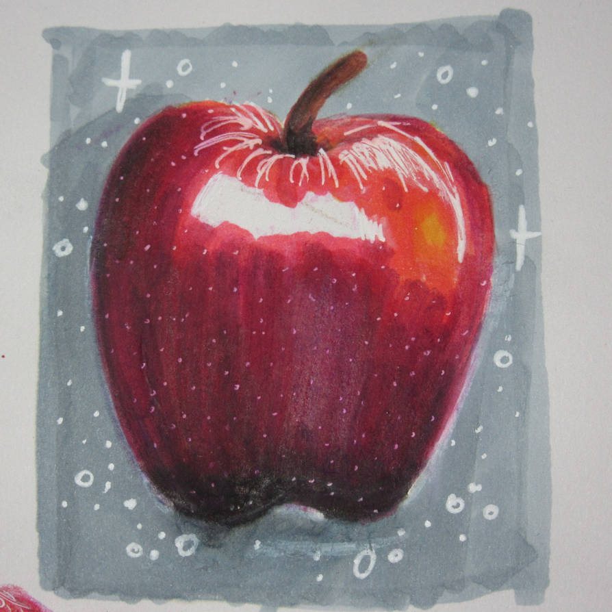 Apple by Marmeladecatdoesart on DeviantArt