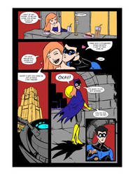 Nightwing and Batgirl