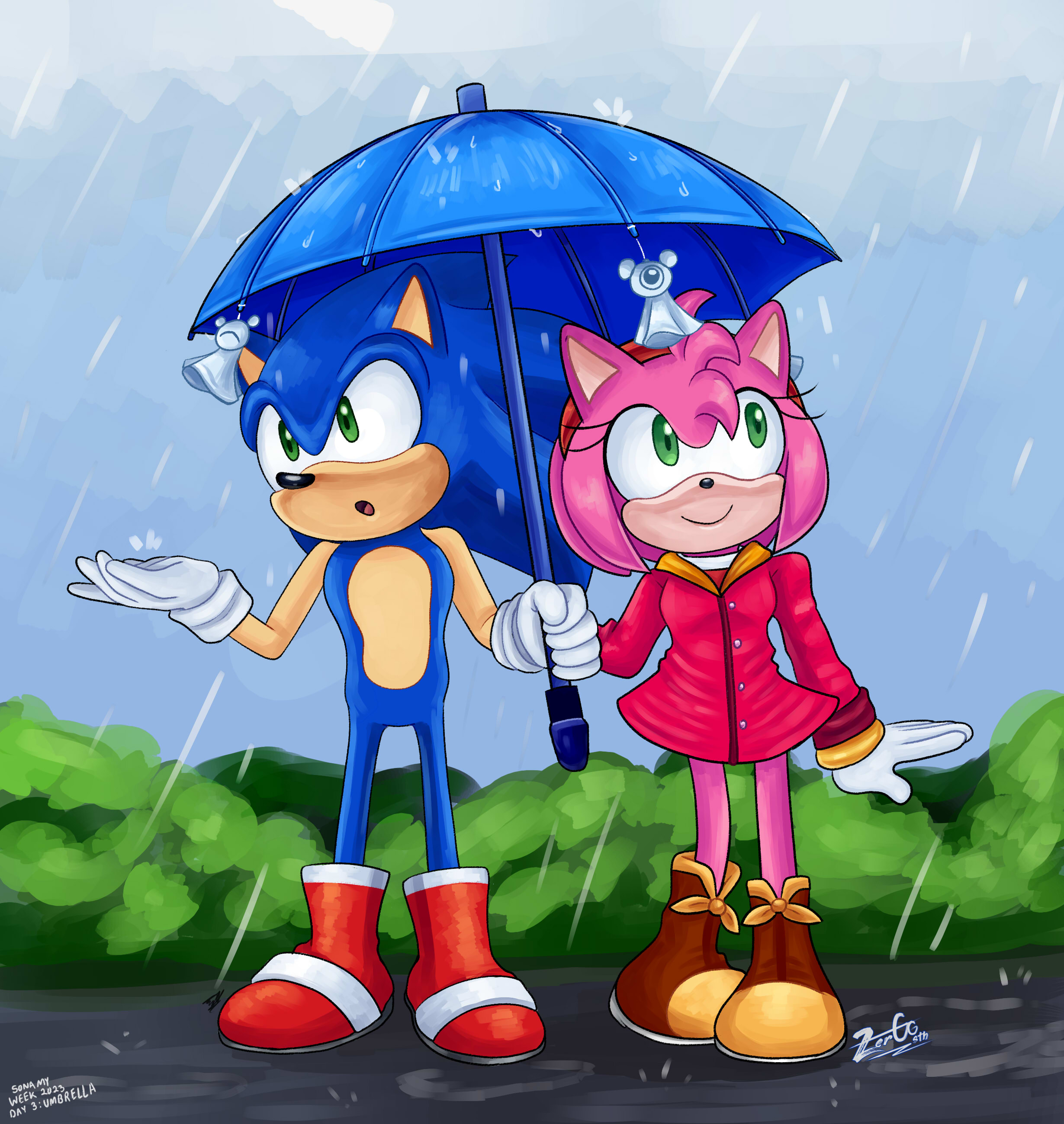 Classic Sonamy (In Coloring) by AsunaSTH99 on DeviantArt