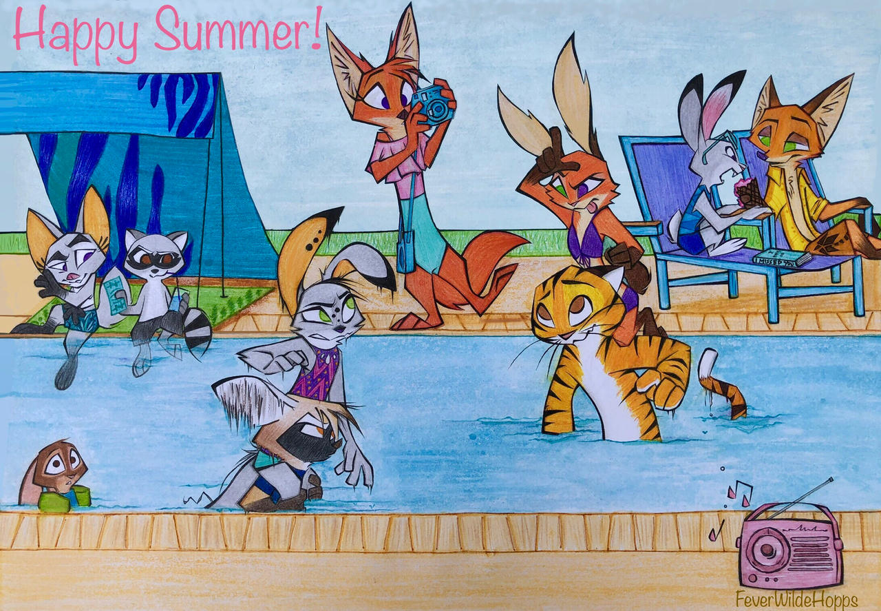 First Day of Summer!!! by FeverWildeHopps on DeviantArt