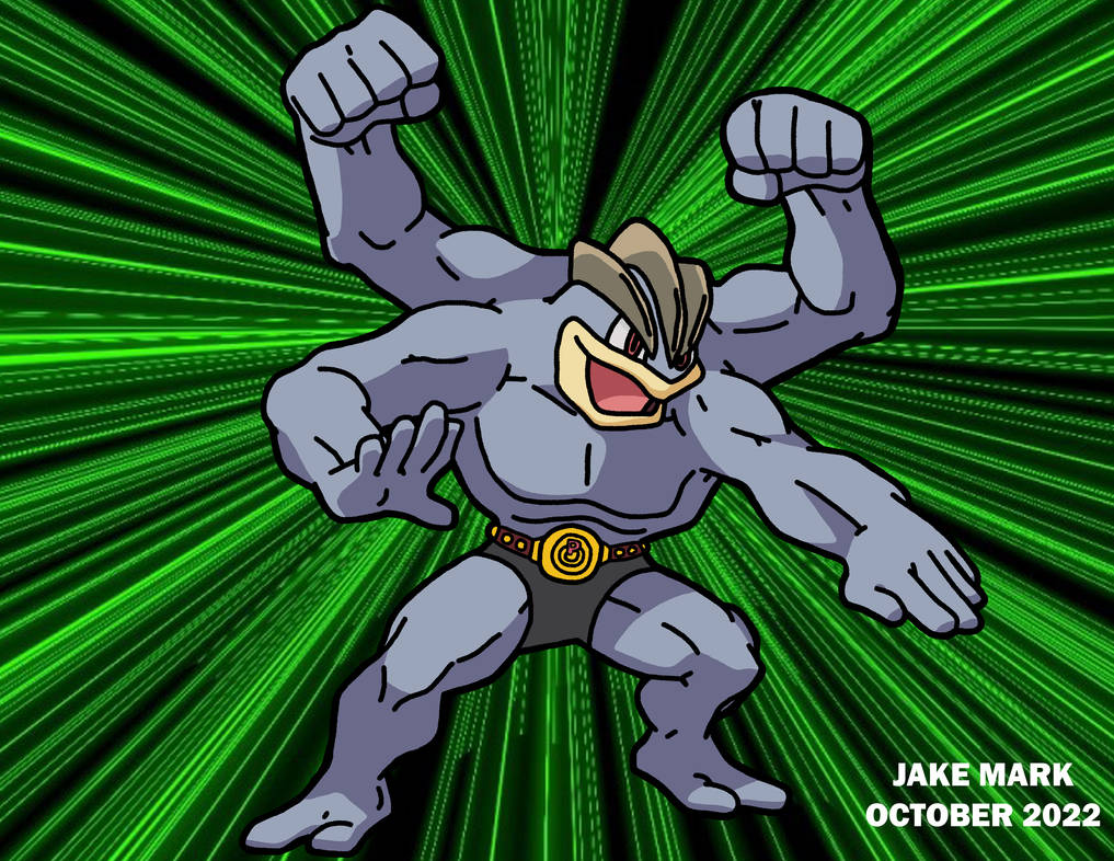 Machamp by DrawingJakeM on DeviantArt