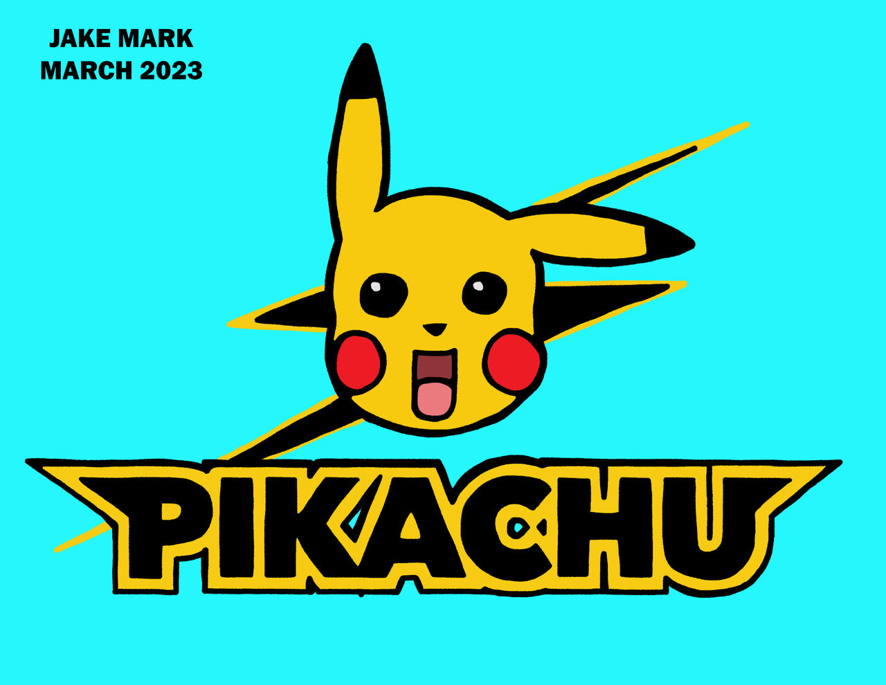 Pikachu Logo by DrawingJakeM on DeviantArt