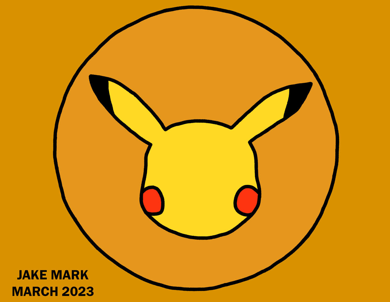 Minimalist Pikachu Icon by DrawingJakeM on DeviantArt