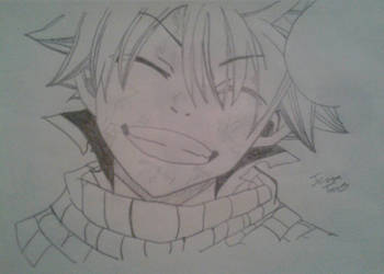 Fairy Tail - Smiling Natsu Dragoneel