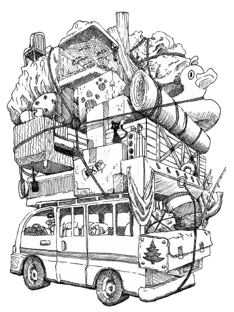 Overpacking by BreathingArts on DeviantArt