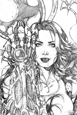 Witchblade 99 cover