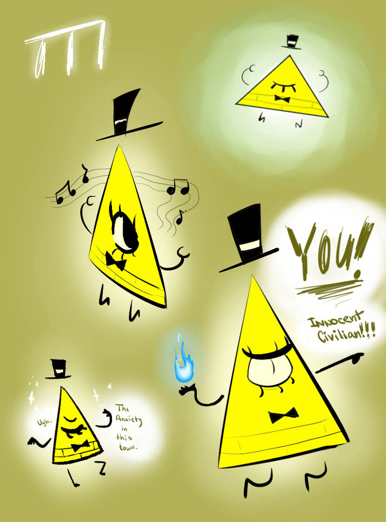 Bill Cipher by TEENTITAN7 on DeviantArt