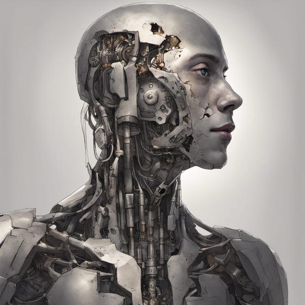 Man and machine by shyart234 on DeviantArt