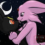 Espeon and Umbreon