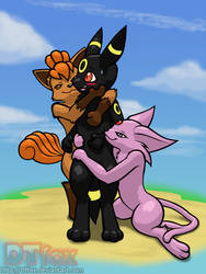 Playing with Umbreon