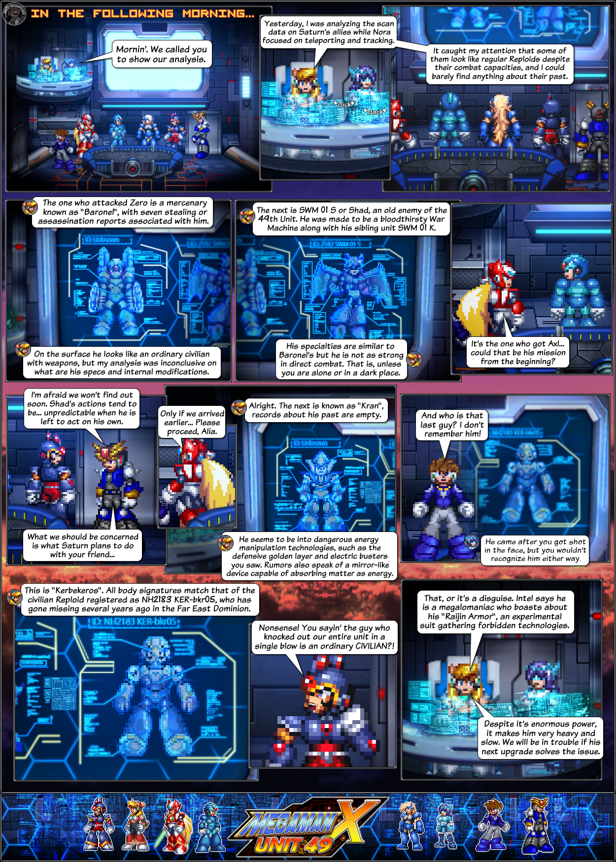 MMX:U49 - S1Ch7: Briefing (Page 1)