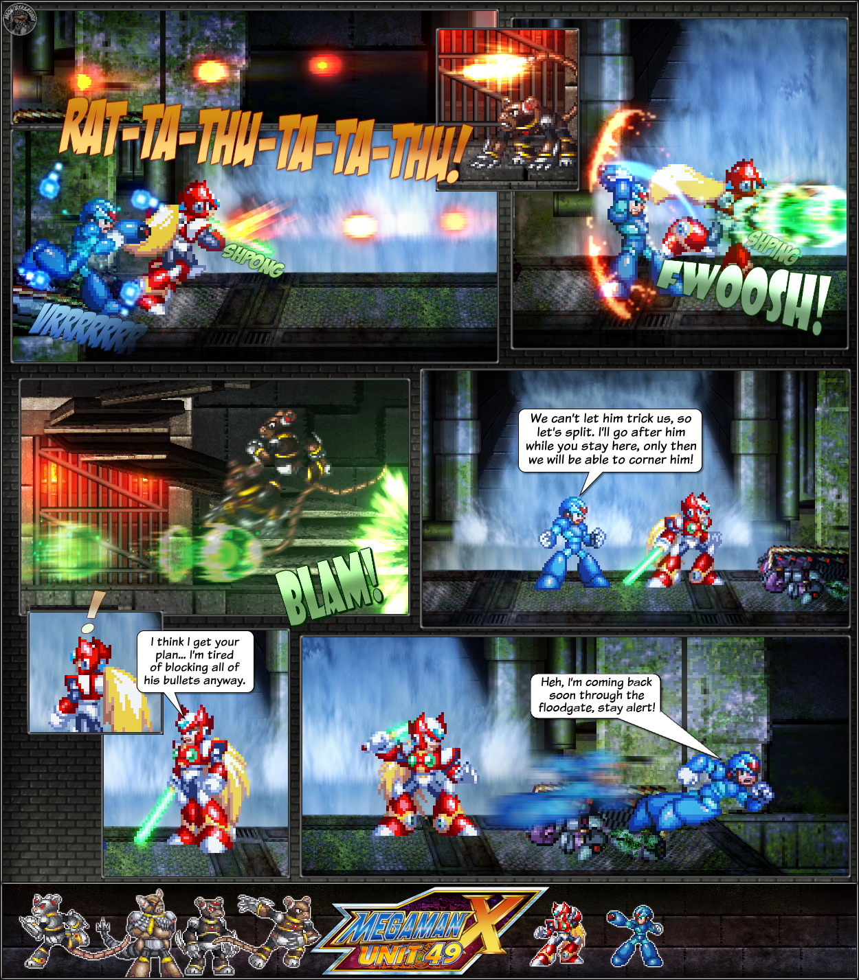 MMX:U49 - S1Ch11: Cat and Mice (Page 8)