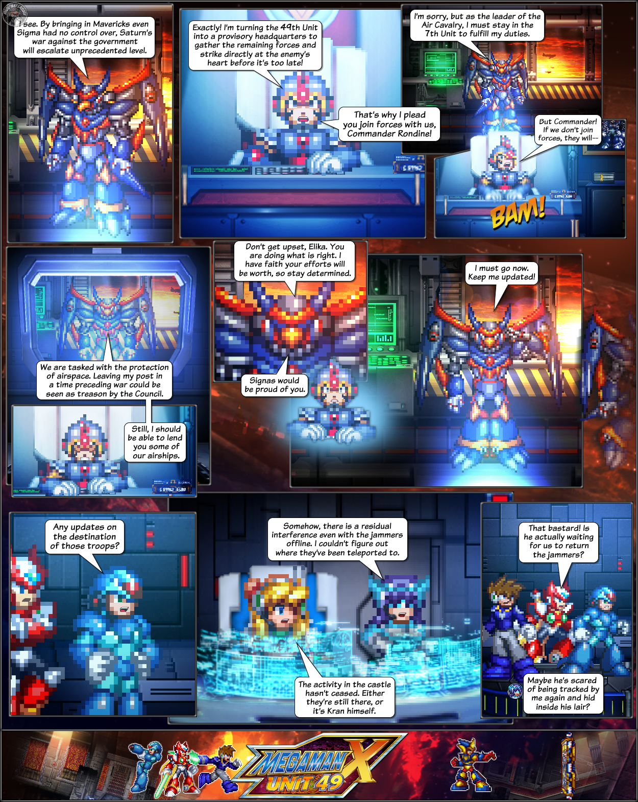 MMX:U49 - S1Ch14: Royal Blockades (Page 1)