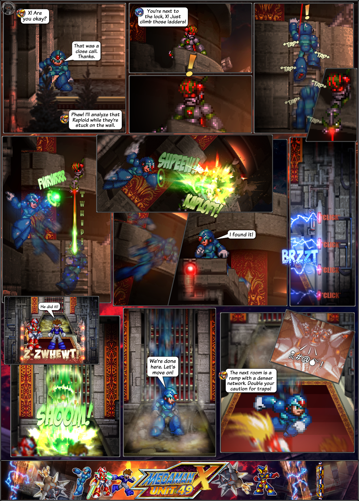 MMX:U49 - S1Ch14: Royal Blockades (Page 8)