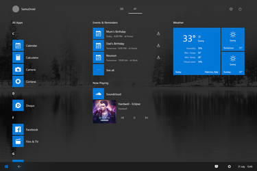 Windows 10 - Tablet Mode 2.0