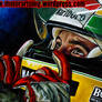 Ayrton Senna painting