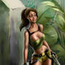 Lara Croft jungle