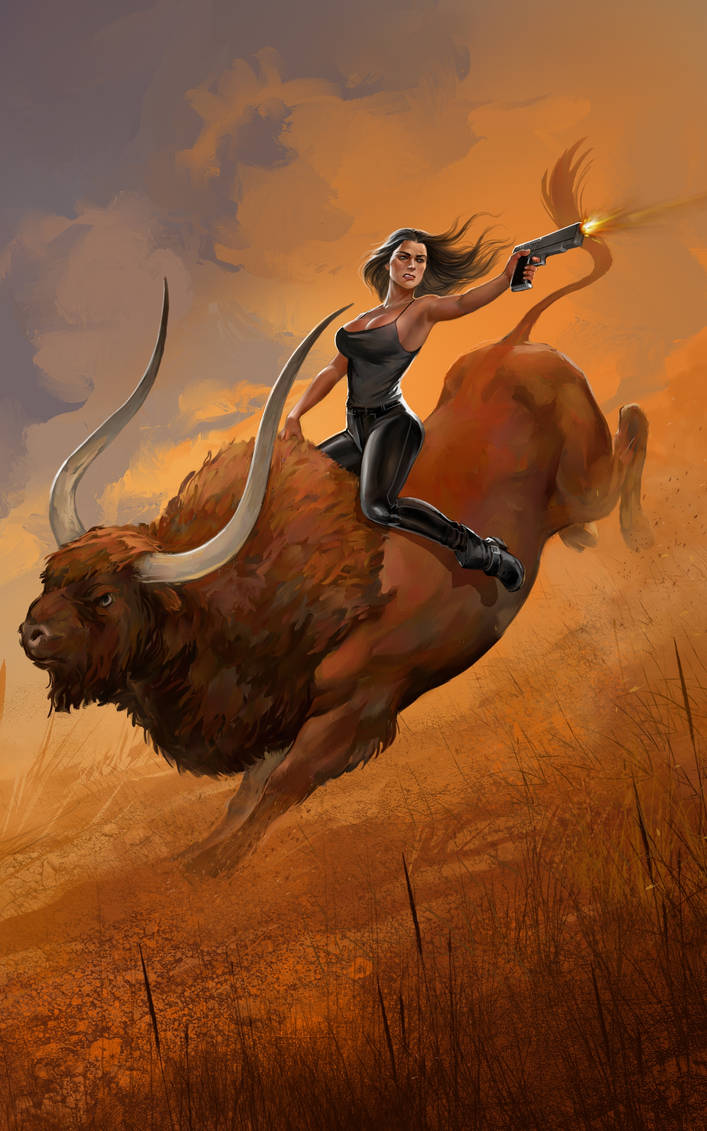 Bull Riding Deviantart Bull by Sophia-M on DeviantArt
