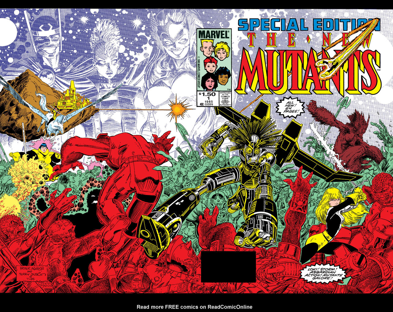 The New Mutants: Special Edition # 1 by tommy298 on DeviantArt