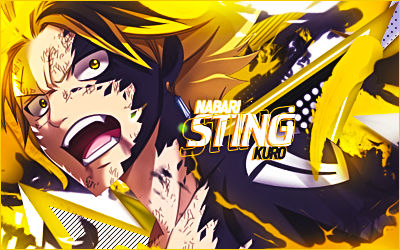 [Signa' ]  Sting l Fairy Tail [Collab] - Kuro -