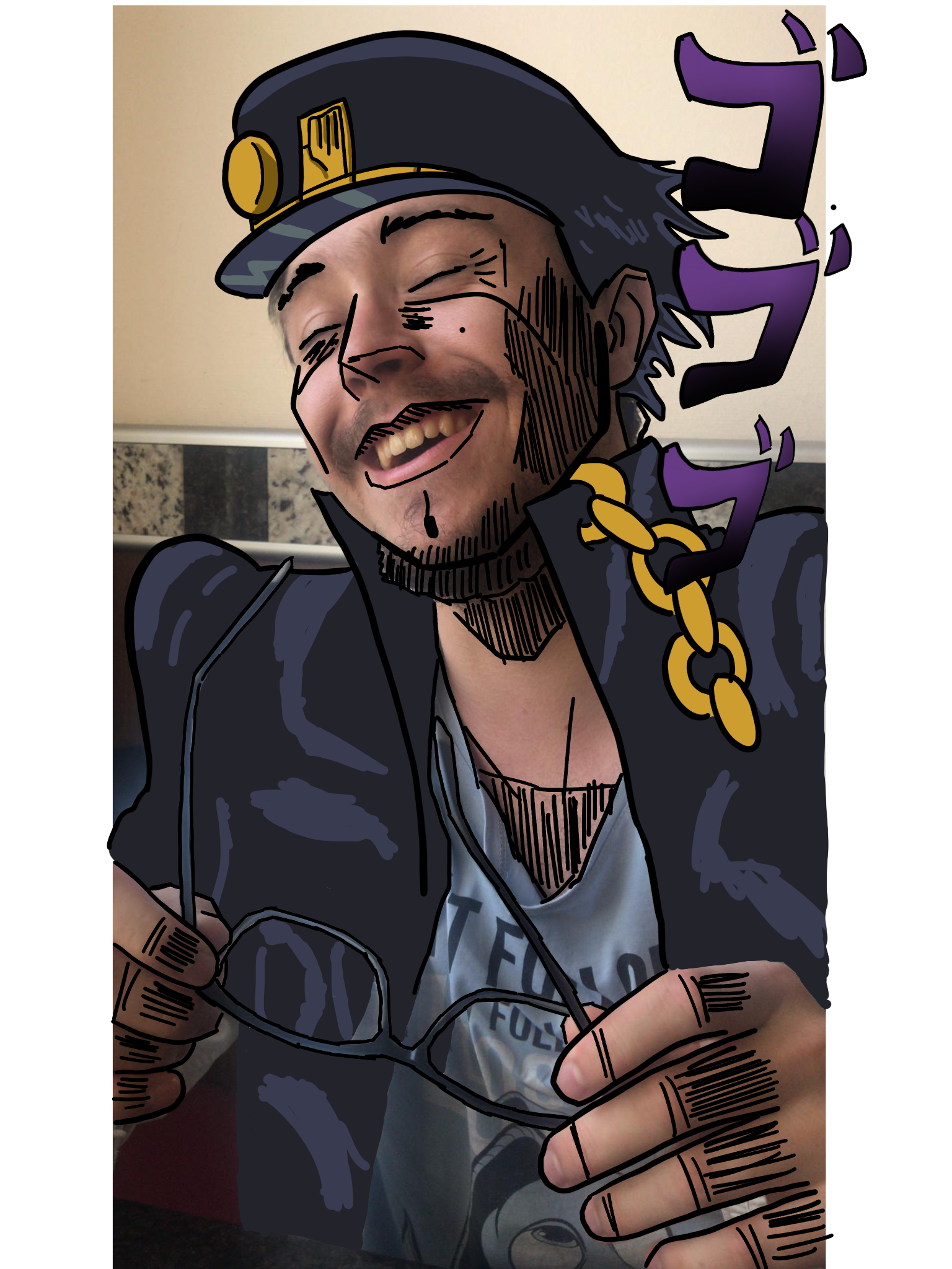 Kujo Jotaro irl by Luckygekko on DeviantArt